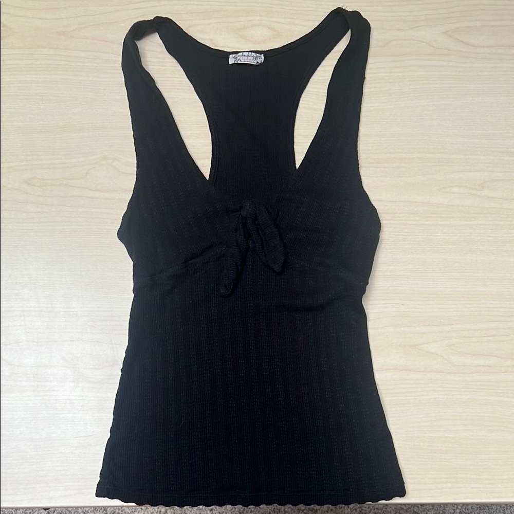 Black Sleeveless Top